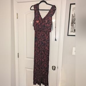 Loft floral maxi dress
